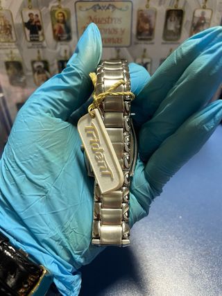 Reloj Trident Acero Inoxidable Blanco