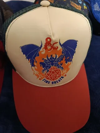 Lote 5 Gorras Dungeons & Dragons y Sonic