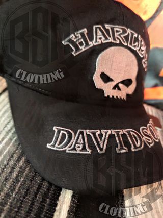 Cappellino Harley Davidson Teschio Nero