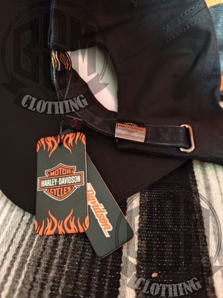 Cappellino Harley Davidson Teschio Nero