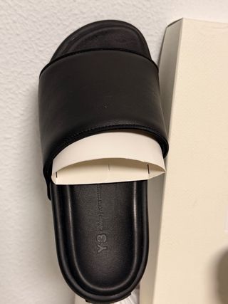 Sandalias Y-3 Piel Negra Nuevas