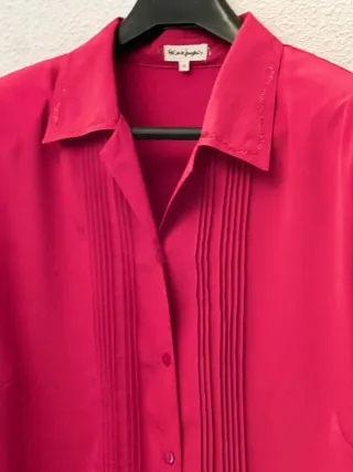 Camisa El Corte Inglés Roja Talla 50