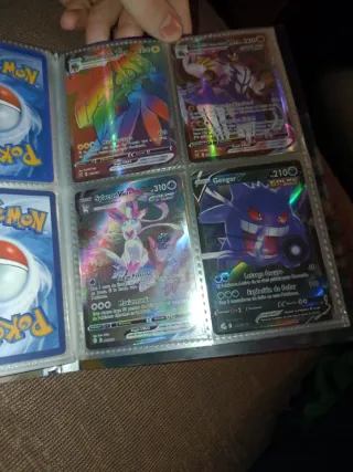 Lote 4 cartas Pokémon