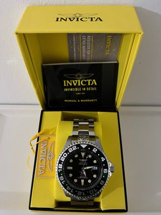 Invicta Pro Diver Reloj automatico Negro Verde