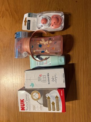 Lote Suavinex: Colonia, Biberón y Chupetes