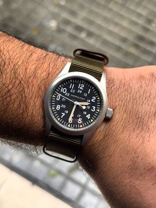 Hamilton Khaki Field Mecánico 38mm -Full Set