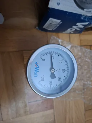 Termómetro Waft Posterior 5cm ø63mm 120°C