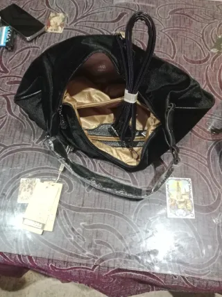 Bolso grande de terciopelo Cordiva