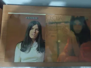 2 Vinilos Cecilia Amor de Medianoche