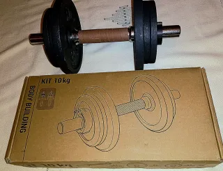 Mancuernas Domyos 10kg Kit Body Building