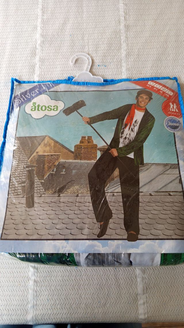 Disfraz de Deshollinador Adulto Talla XL Nuevo