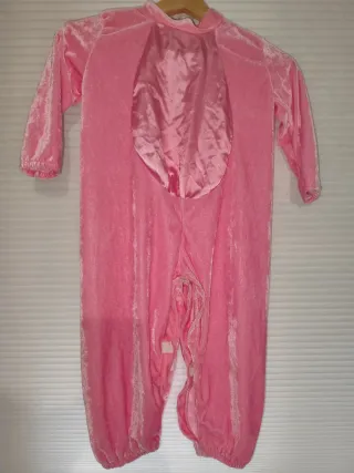 Disfraz rosa terciopelo