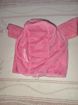 Disfraz rosa terciopelo