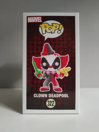 Funko Pop! Clown Deadpool 322 - Marvel