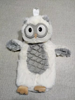 Bolsa de agua caliente búho peluche