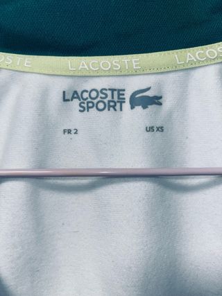 Chaqueta deportiva Lacoste cremallera