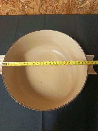 Cocotte Hierro Fundido Tournus Beige/Marrón