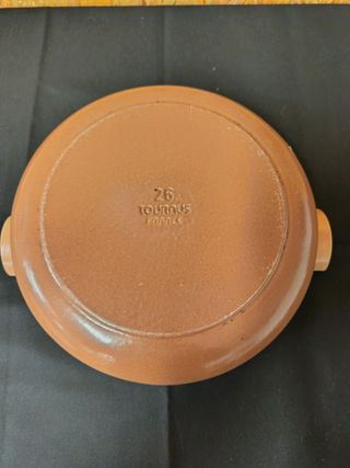 Cocotte Hierro Fundido Tournus Beige/Marrón