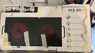 Placa Vitrocerámica Portátil Doble