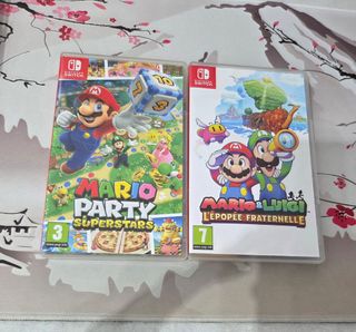 Mario Party Superstars + Mario & Luigi Conexión