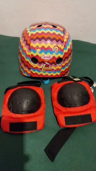 Patines línea Oxelo Talla 28-30 y casco soy luna M