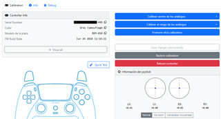 Mando PS5 Joystick TMR
