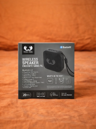 Altavoz Bluetooth Fresh 'n Rebel Negro 20h