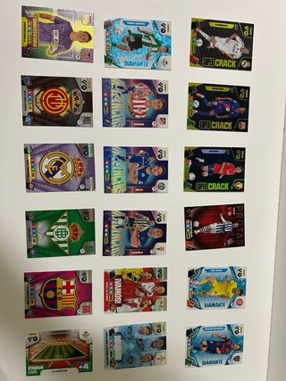 18 Cromos Adrenalyn 25/26