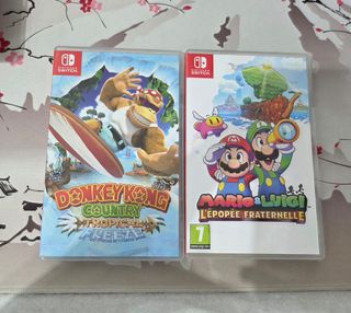 Donkey Kong Country + Mario y Luigi Conexión