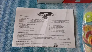 Quizzettone Giochi Preziosi - Parti del Gioco