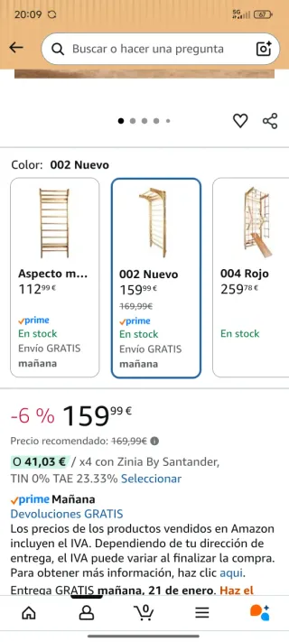 Espaldera Gimnasio Madera CCLIFE