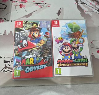Super Mario Odyssey + Mario & Luigi Conexión