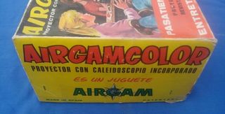 Airgamcolor, antiguo juguete proyector de imagenes