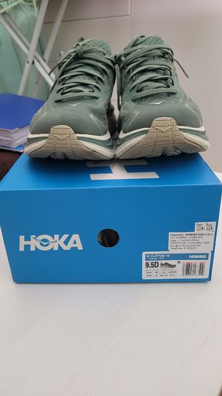 Hoka Clifton 10 M 43 1/3 Verde