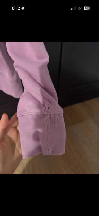 Sudadera rosa Acne Studios