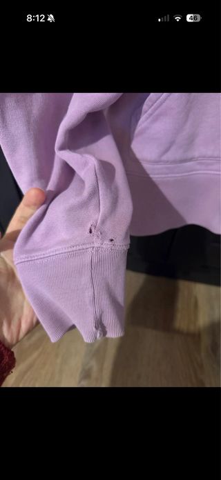 Sudadera rosa Acne Studios