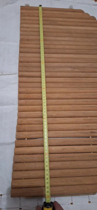 Pedana in legno semicircolare