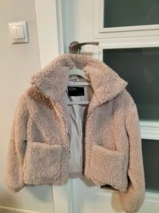 Chaqueta niña peluche cremallera