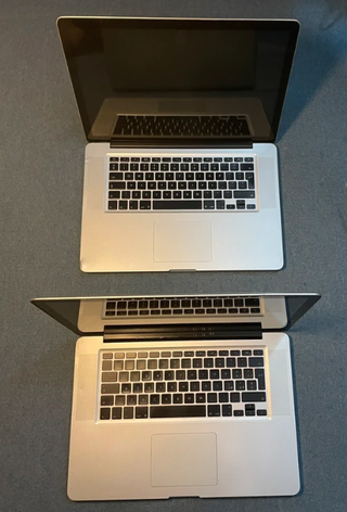 Coppia MacBook Pro A1286 per pezzi di ricambio