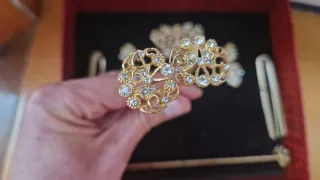 Aderezo Fallera Niña Oro