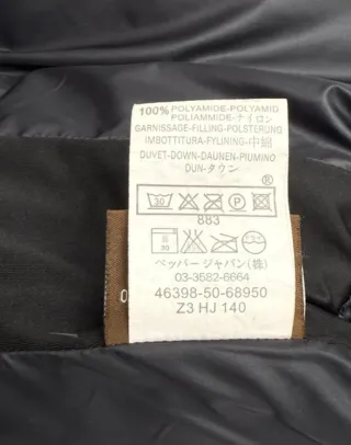 Moncler piumino Nero