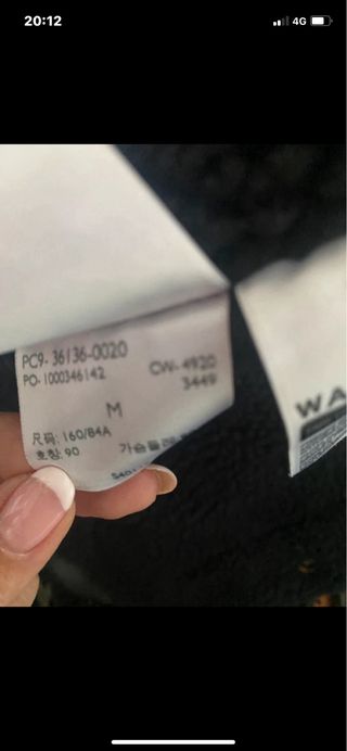 Chaqueta Levis Negra Talla M/38