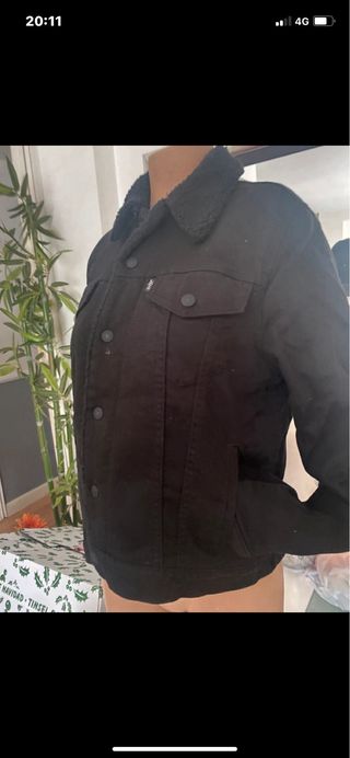 Chaqueta Levis Negra Talla M/38