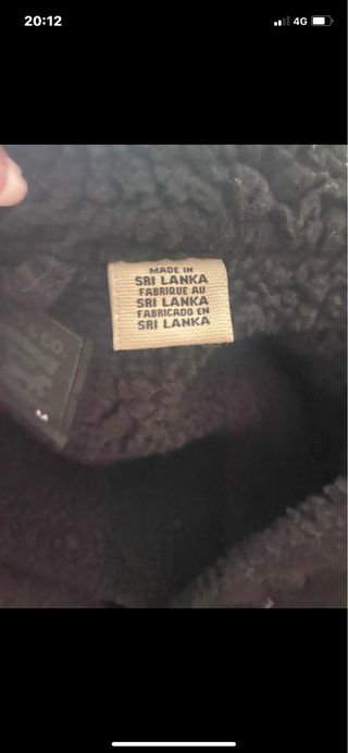 Chaqueta Levis Negra Talla M/38