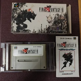 Final Fantasy VI Super Famicom NTSC-J