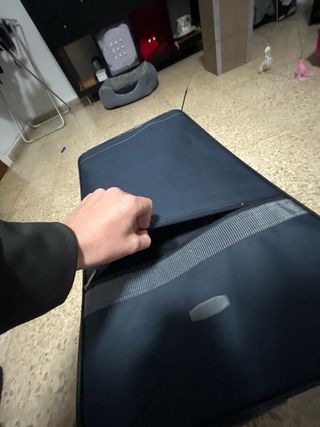 Maleta de viaje azul