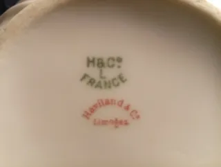 Gran Azucarero Haviland 20x12 cm