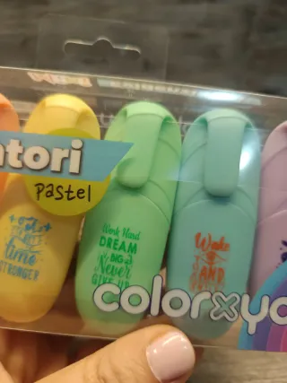 Set Evidenziatori Mini Pastel Colorx you