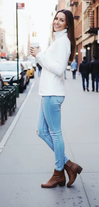 Chaqueta polar IN EXTENSO color blanco roto