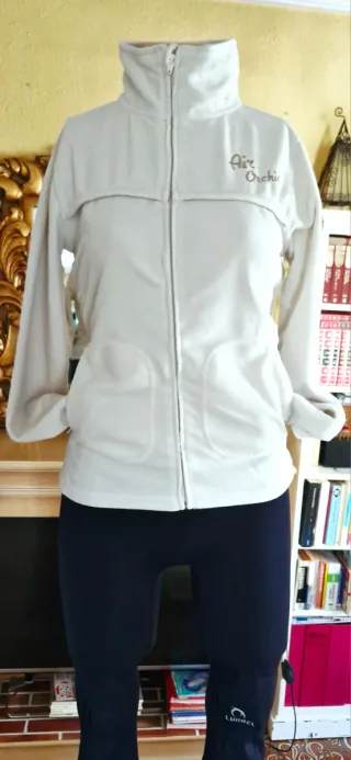 Chaqueta polar IN EXTENSO color blanco roto